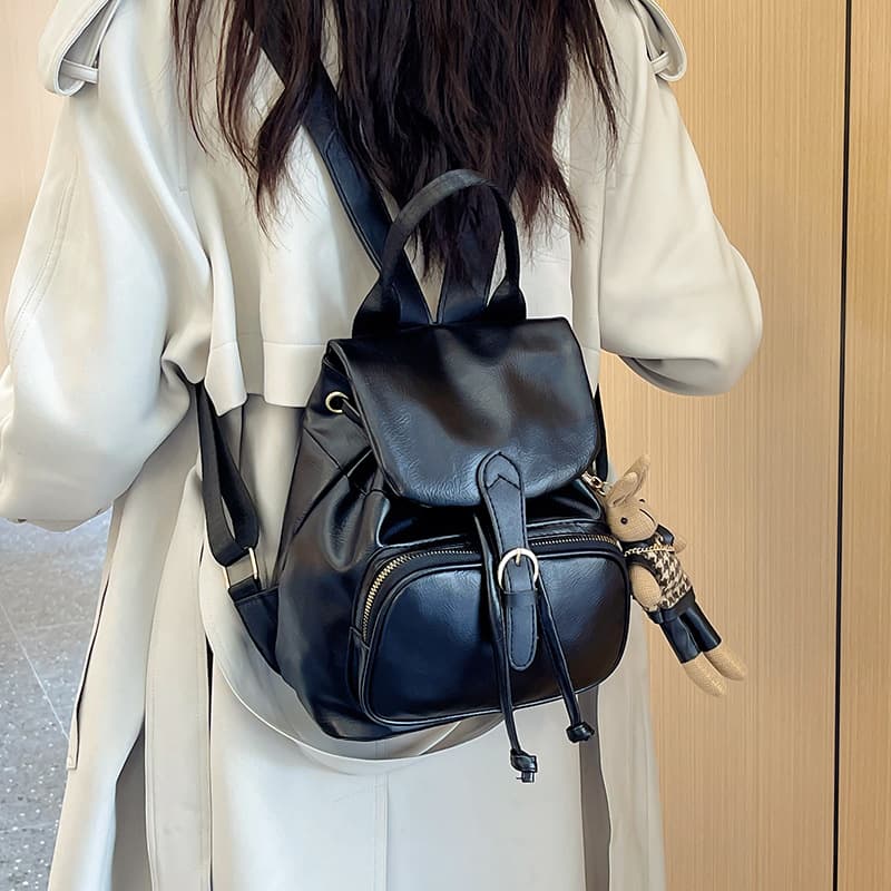 バックパック 上質レザー風ミニバックパック