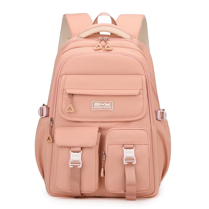 バックパック 通学 多機能ポケット付き学生リュック