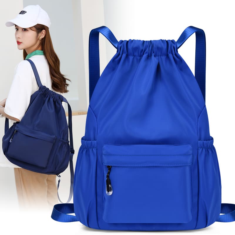 バックパック 軽量スポーツ巾着バックパック