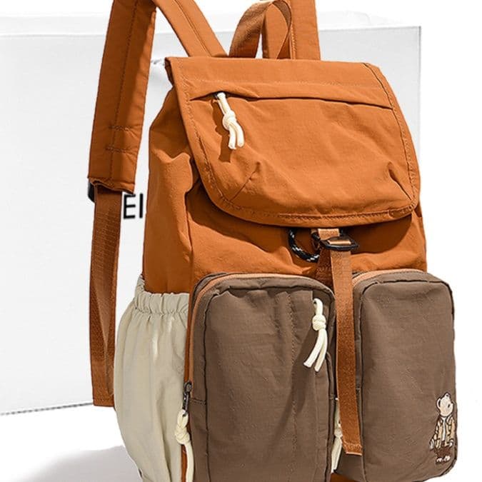 バックパック ポケット豊富な冒険リュック