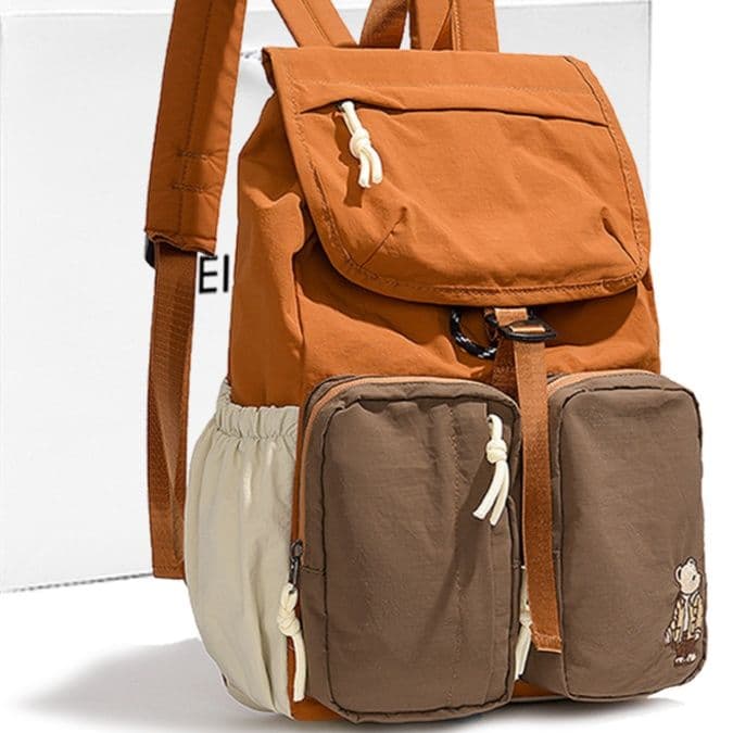 バックパック ポケット豊富な冒険リュック