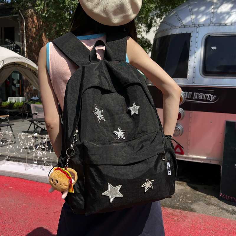 バックパック 通学 星空きらめく学生リュック