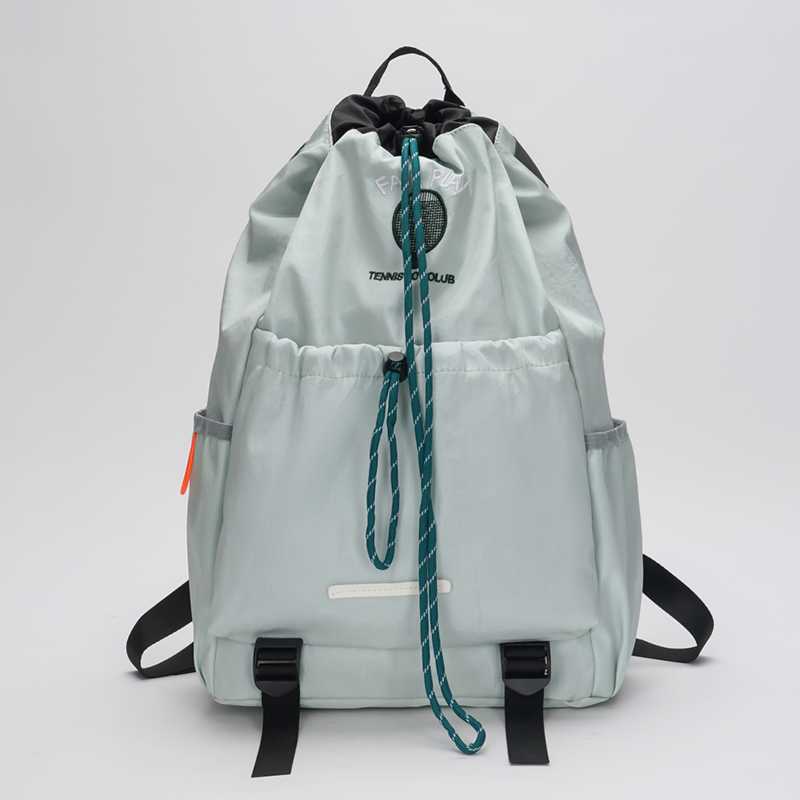 バックパック テニス愛好家のための軽量巾着バックパック