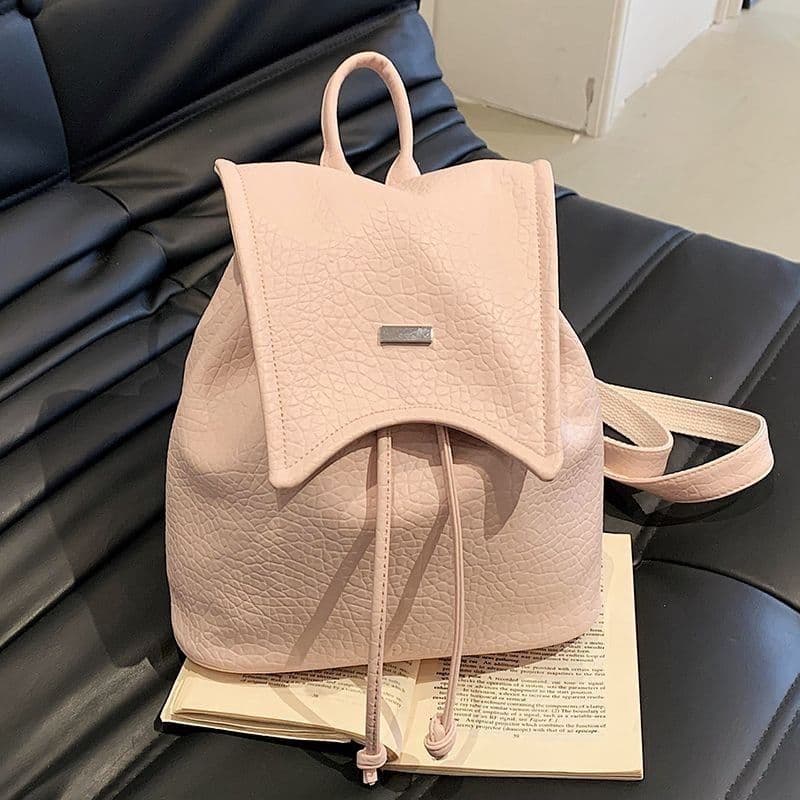 バックパック 柔らかフラップ通勤リュック