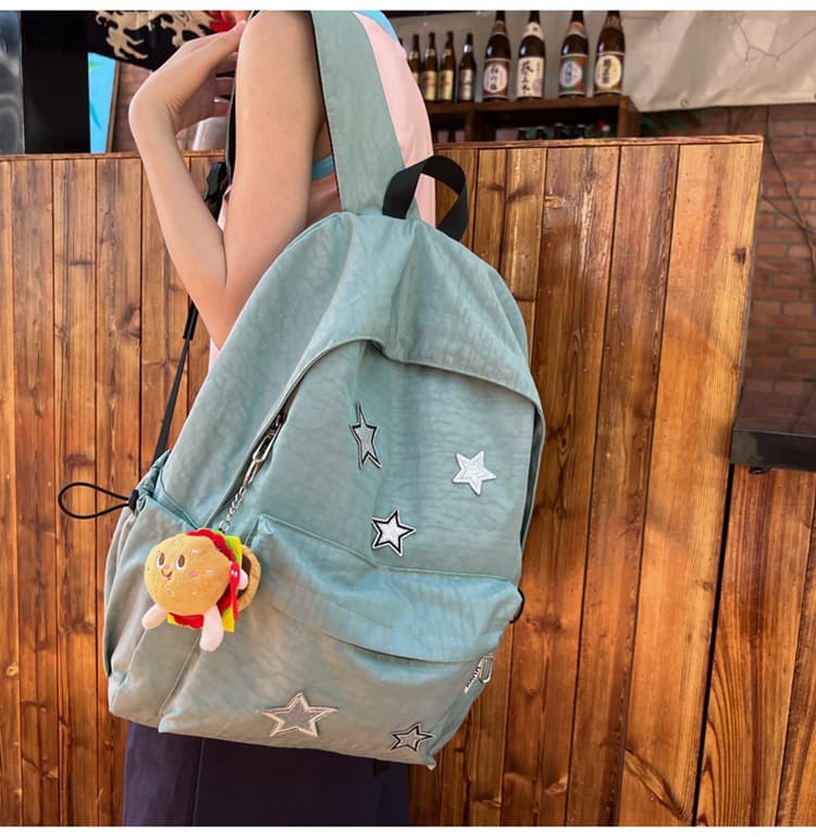 バックパック 通学 星空きらめく学生リュック