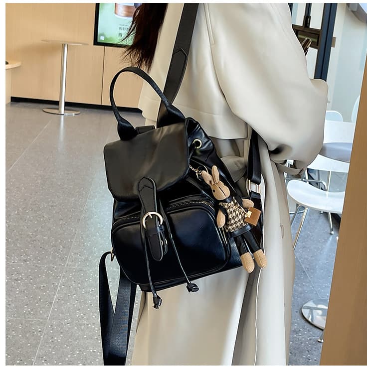 バックパック 上質レザー風ミニバックパック