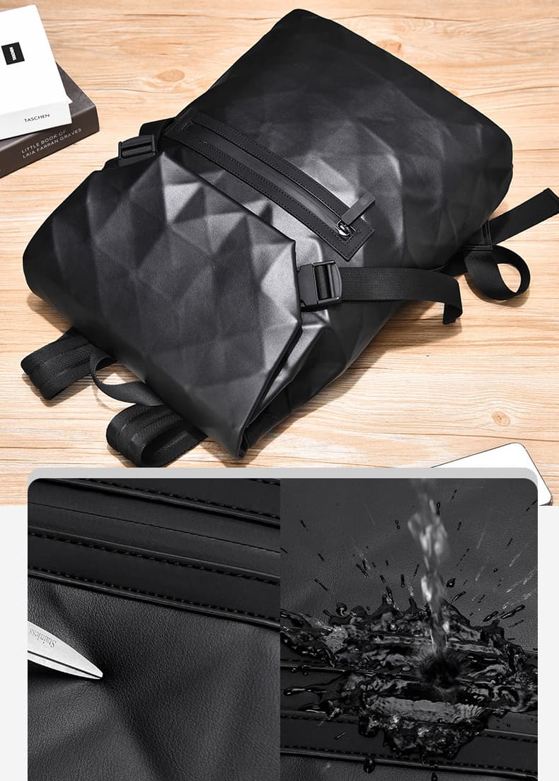 通勤用多機能バックパック 防水大容量型 男性向けビジネス鞄