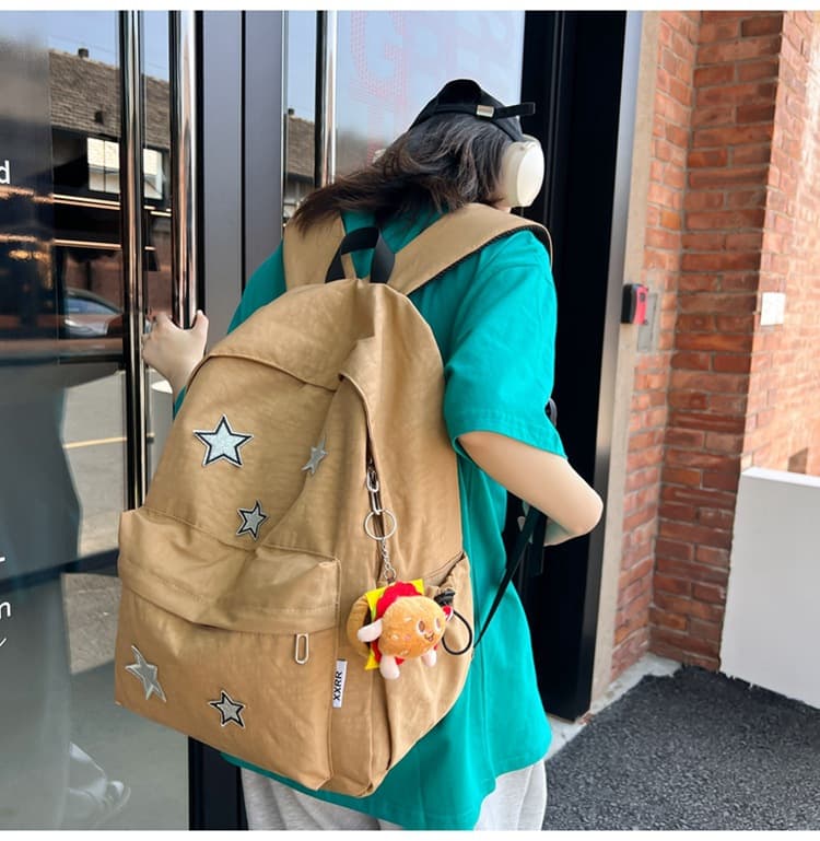 バックパック 通学 星空きらめく学生リュック