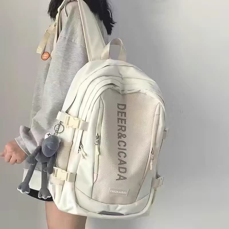 バックパック メッシュデザイン スクールバッグ