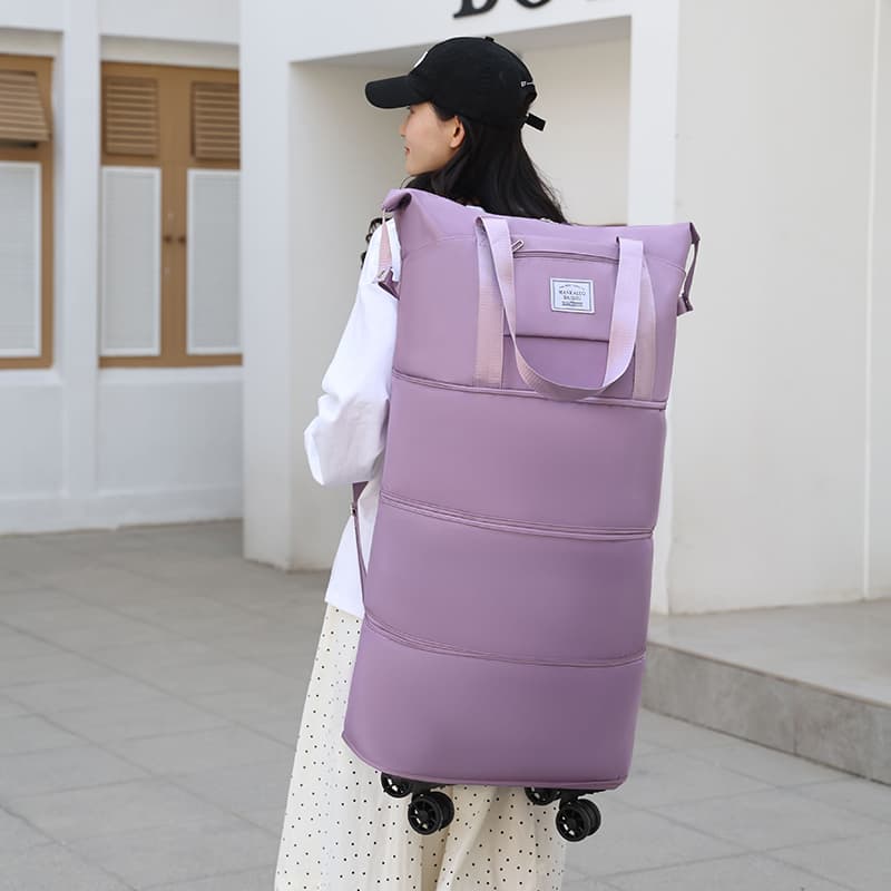 バックパック 伸縮自在の旅行バックパック