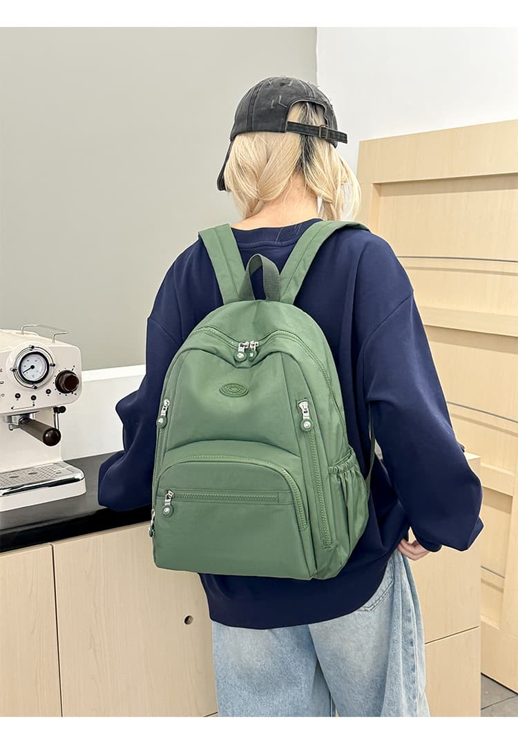 バックパック 通学 多機能ポケット付き通学バックパック