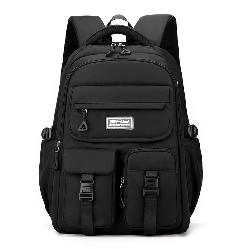 バックパック 通学 多機能ポケット付き学生リュック