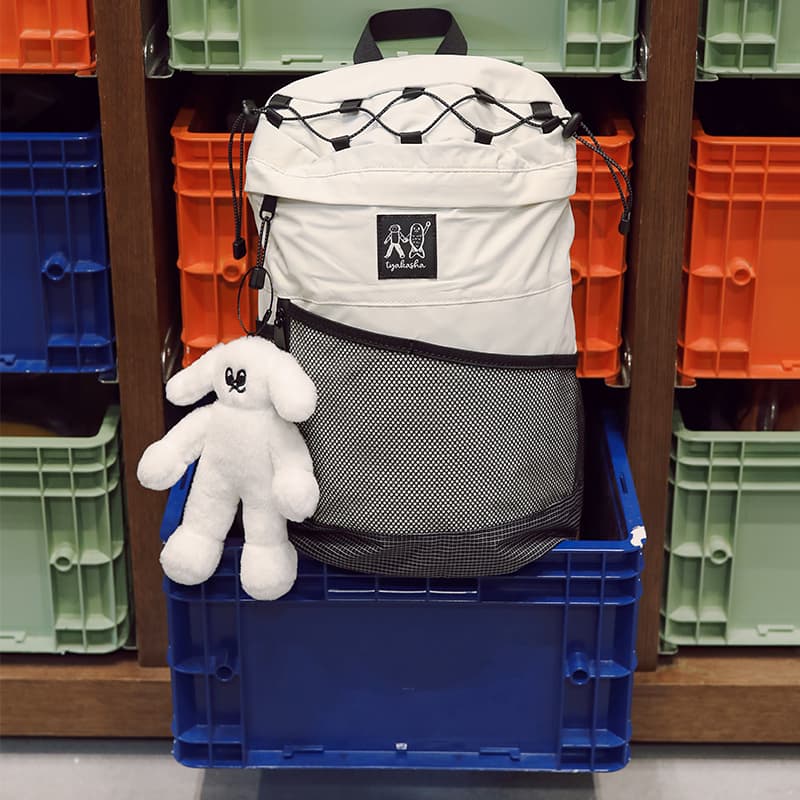 バックパック 通学 メッシュポケット付き学生リュック