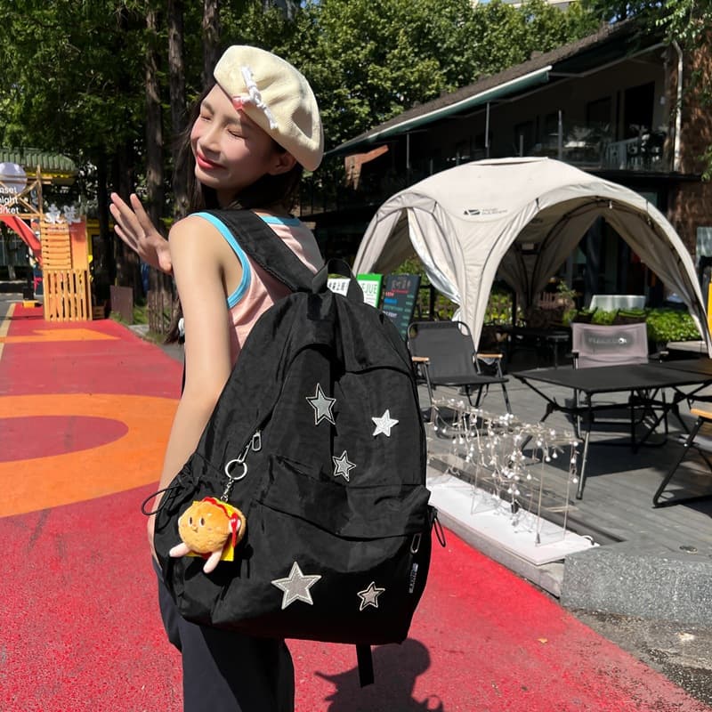 バックパック 通学 星空きらめく学生リュック