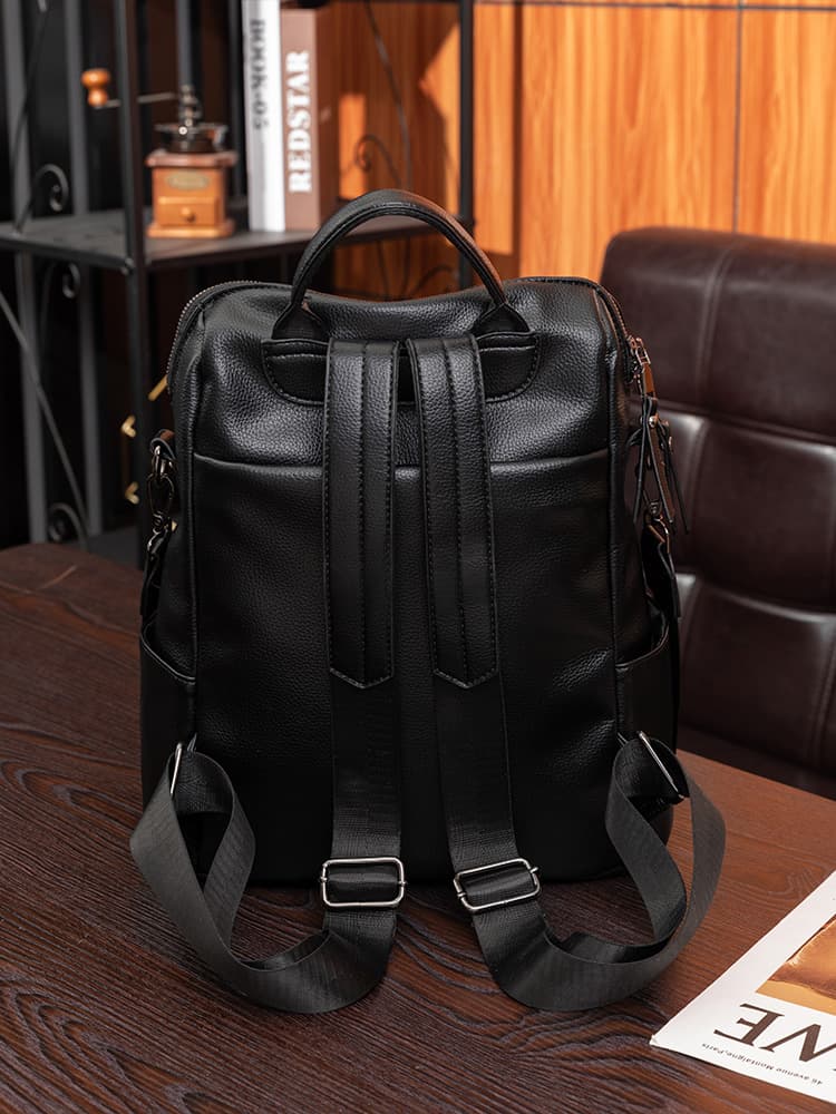 バックパック 通勤 多機能レザーリュック