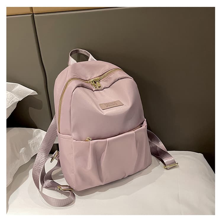 バックパック シンプルポケット通学リュック