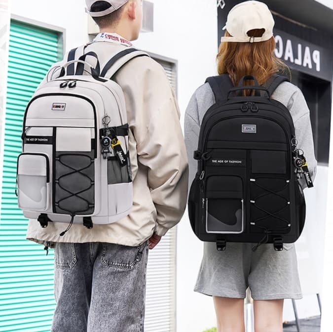 バックパック 旅行 多機能ポケット付きバックパック
