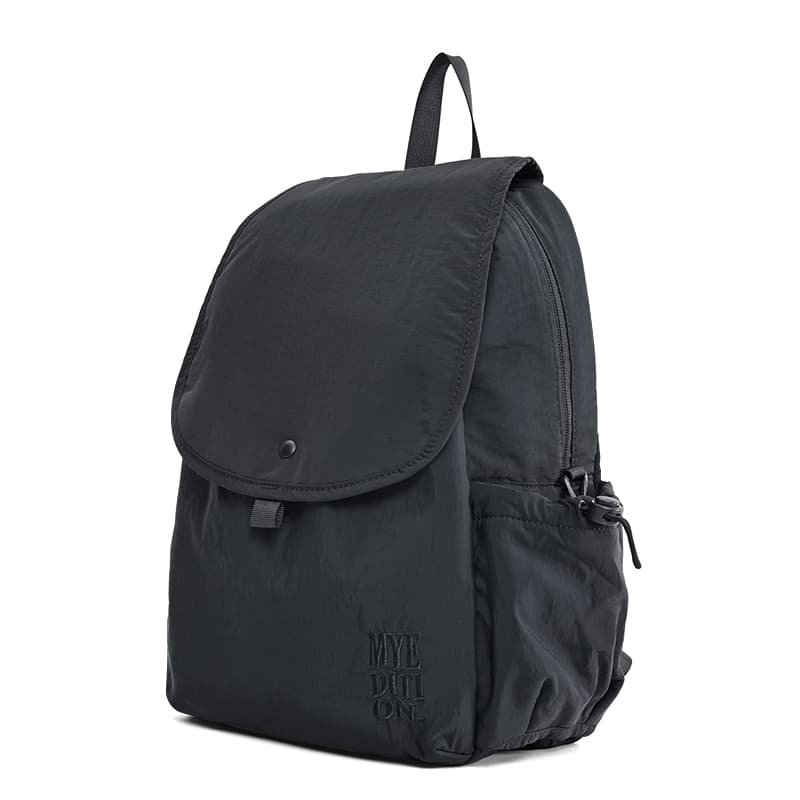 バックパック 通学 シンプル布製フラップバックパック