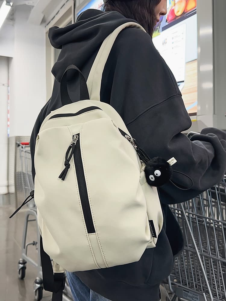 バックパック シンプルスタイル通勤リュック