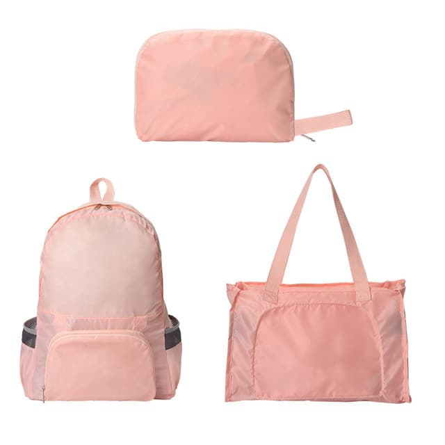 バックパック 軽量メッシュポケット付きリュック